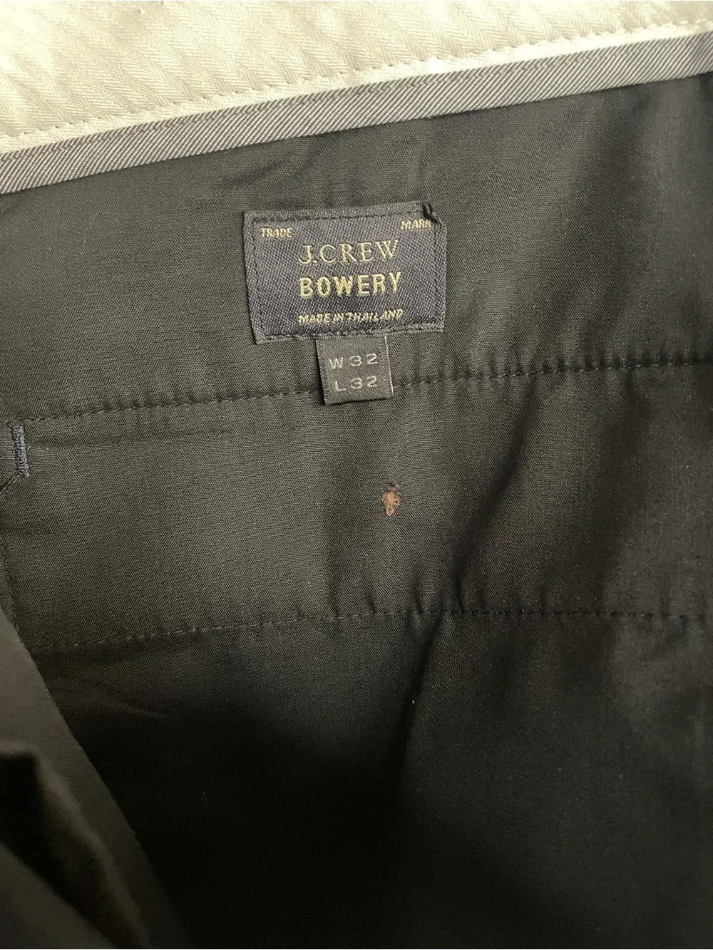 J. Crew Bowery - Navy & Green Plaid Tailored Dress Pants Wool size men’s 32/32